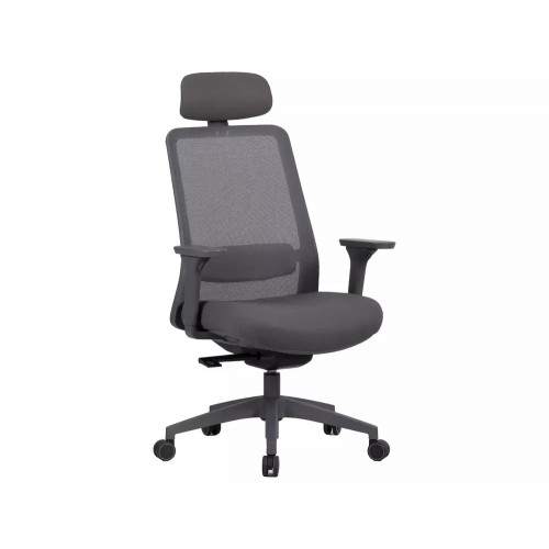 Ergonomisks ofisa krēsls Q-718 pelēks